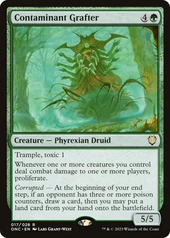 Contaminant Grafter, Magic: The Gathering Karte