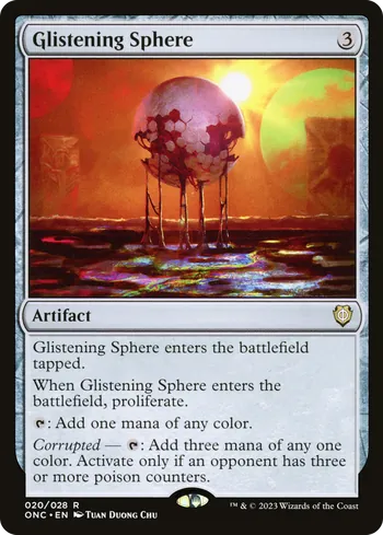 Glistening Sphere, Magic: The Gathering Karte