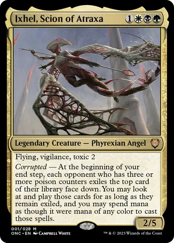Ixhel, Scion of Atraxa, Magic: The Gathering Karte