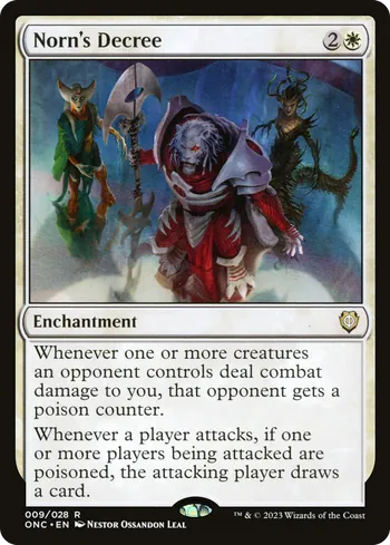 Norn's Decree, Magic: The Gathering Karte