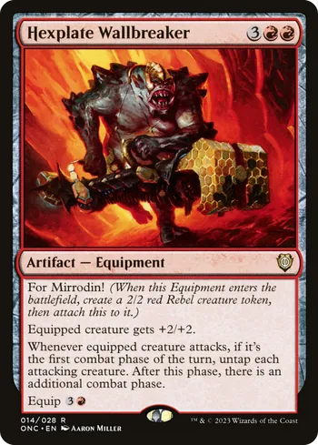 Hexplate Wallbreaker, Magic: The Gathering Karte