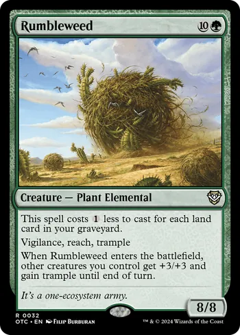 Rumbleweed, Magic: The Gathering card