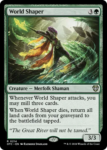 World Shaper, Magic: The Gathering card