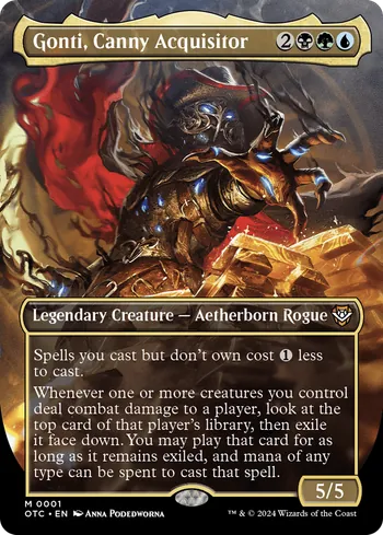 Gonti, Canny Acquisitor, Magic: The Gathering card