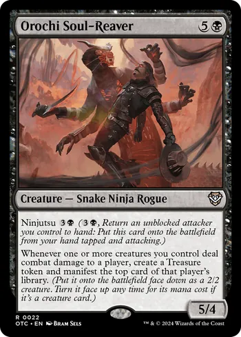 Orochi Soul-Reaver, Magic: The Gathering card