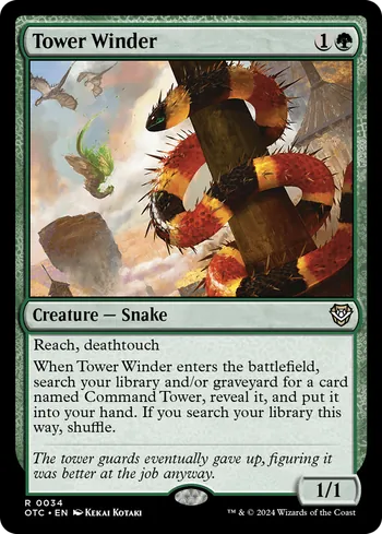 Tower Winder, Magic: The Gathering card