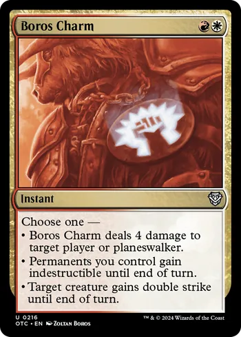 Boros Charm, Magic: The Gathering card