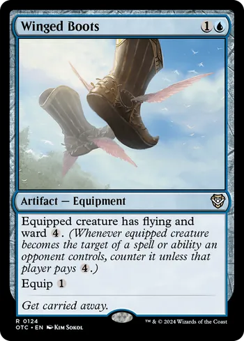Winged Boots, carta de Magic: The Gathering