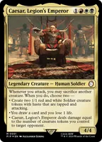Caesar, Legion's Emperor, Magic: The Gathering card