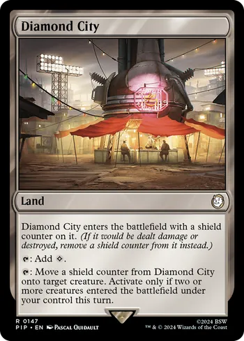 Diamond City, Magic: The Gathering card