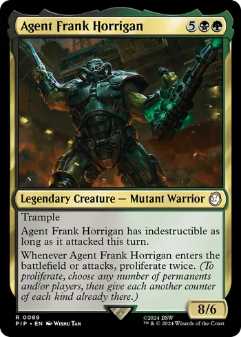 Agent Frank Horrigan, carta de Magic: The Gathering