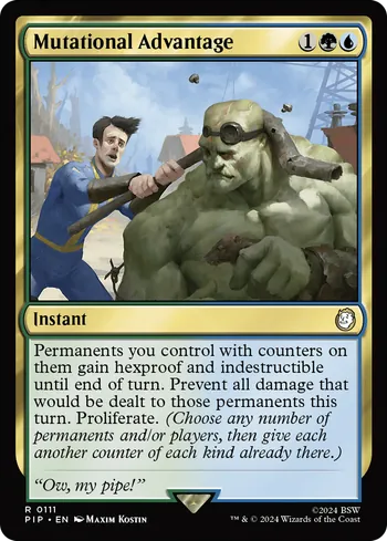 Mutational Advantage, carta de Magic: The Gathering