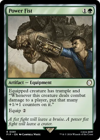 Power Fist, carta de Magic: The Gathering
