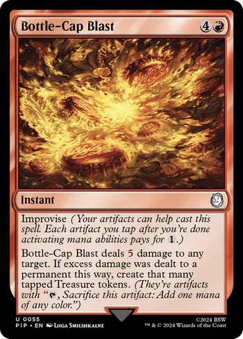 Bottle-Cap Blast, Magic: The Gathering card