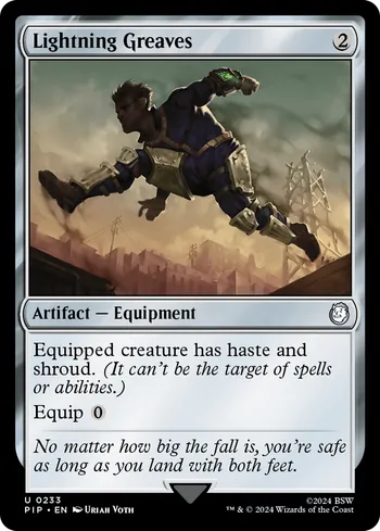 Lightning Greaves, Magic: The Gathering card