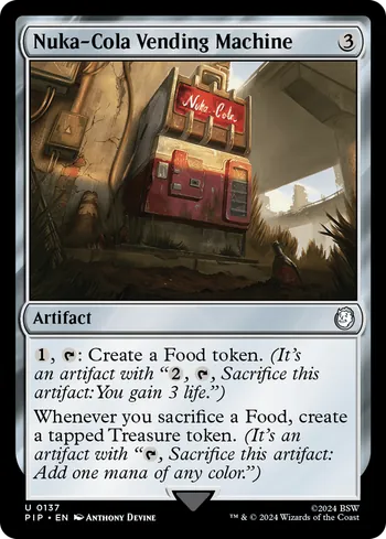 Nuka-Cola Vending Machine, Magic: The Gathering card