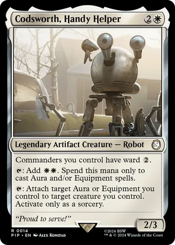 Codsworth, Handy Helper, Magic: The Gathering card