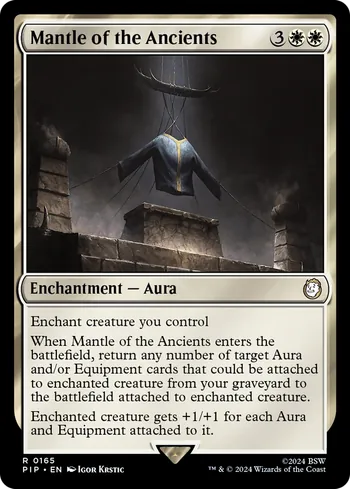 Mantle of the Ancients, Magic: The Gathering card