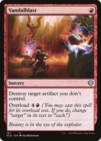 Vandalblast, Magic: The Gathering Karte