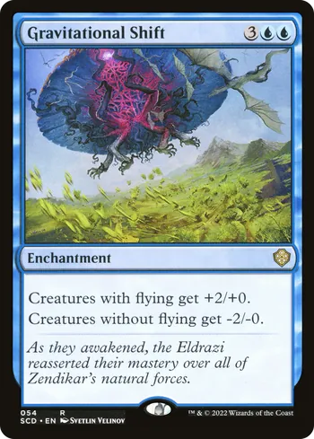 Gravitational Shift, Magic: The Gathering card