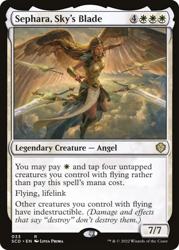 Sephara, Sky's Blade, Magic: The Gathering card