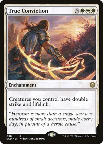True Conviction, Magic: The Gathering card