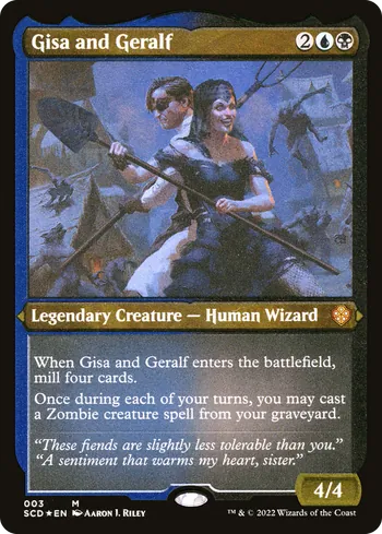 Gisa and Geralf, Magic: The Gathering card