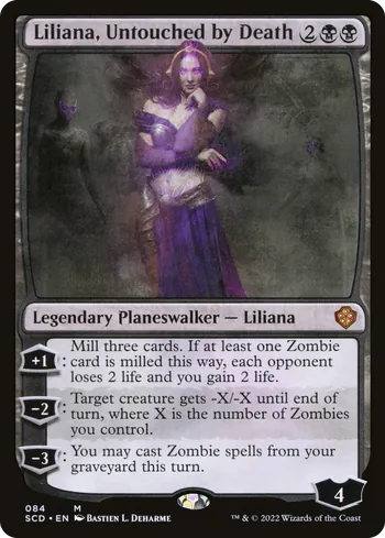 Liliana, Untouched by Death, Magic: The Gathering card