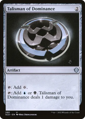 Talisman of Dominance, Magic: The Gathering card