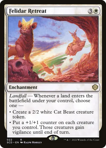 Felidar Retreat, Magic: The Gathering card