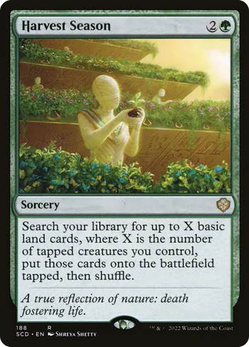 Harvest Season, Magic: The Gathering card