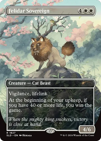 Felidar Sovereign, Magic: The Gathering card