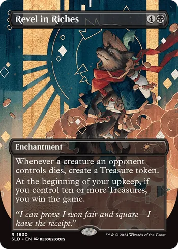 Revel in Riches, Magic: The Gathering card