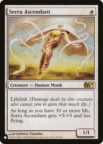 Serra Ascendant, Magic: The Gathering card