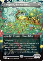 Morophon, the Boundless, Magic: The Gathering card