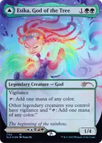 Esika, God of the Tree // The Prismatic Bridge, Magic: The Gathering card