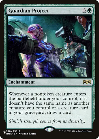 Guardian Project, Magic: The Gathering Karte