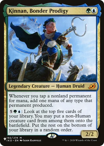 Kinnan, Bonder Prodigy, Magic: The Gathering Karte
