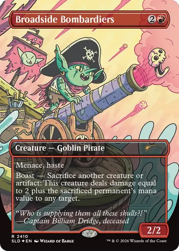 Broadside Bombardiers, Magic: The Gathering card