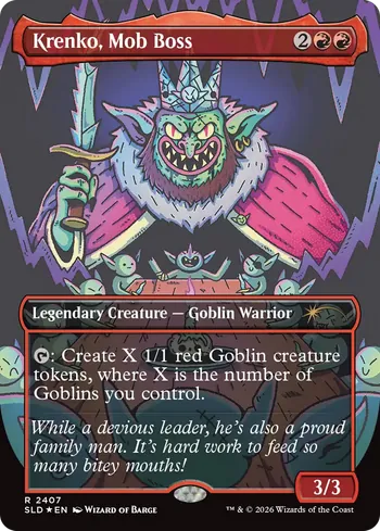 Krenko, Mob Boss, Magic: The Gathering card