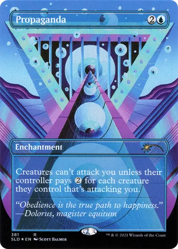 Propaganda // Propaganda, Magic: The Gathering card