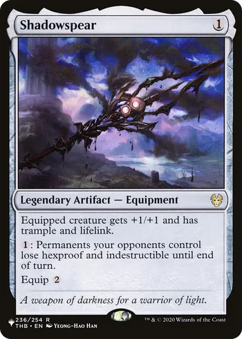Shadowspear, Magic: The Gathering card