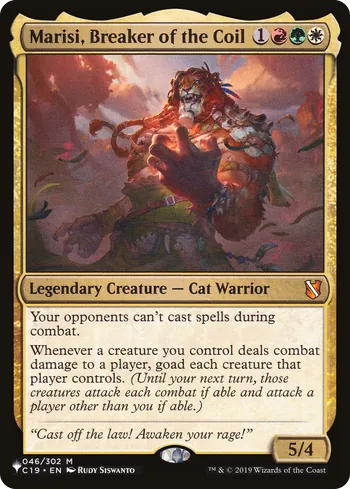 Marisi, Breaker of the Coil, Magic: The Gathering card