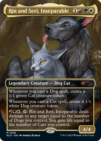 Rin and Seri, Inseparable // Rin and Seri, Inseparable, Magic: The Gathering card