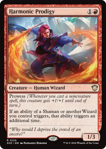 Harmonic Prodigy, Magic: The Gathering card