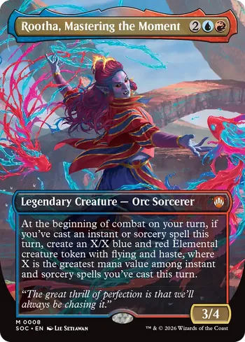 Rootha, Mastering the Moment, Magic: The Gathering card