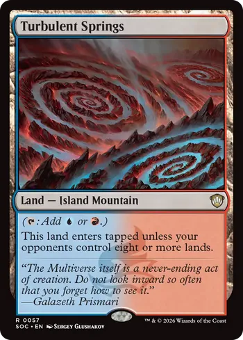 Turbulent Springs, Magic: The Gathering card