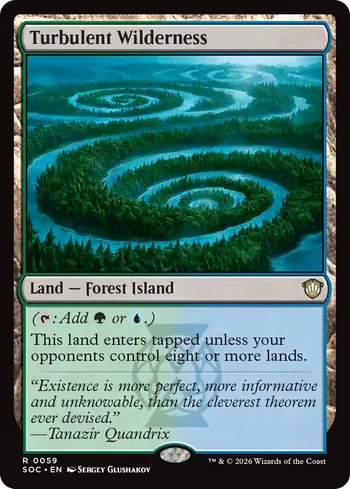 Turbulent Wilderness, Magic: The Gathering card