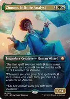 Zimone, Infinite Analyst, Magic: The Gathering card
