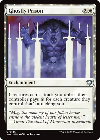 Ghostly Prison, Magic: The Gathering Karte